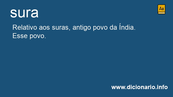 Significado de sura