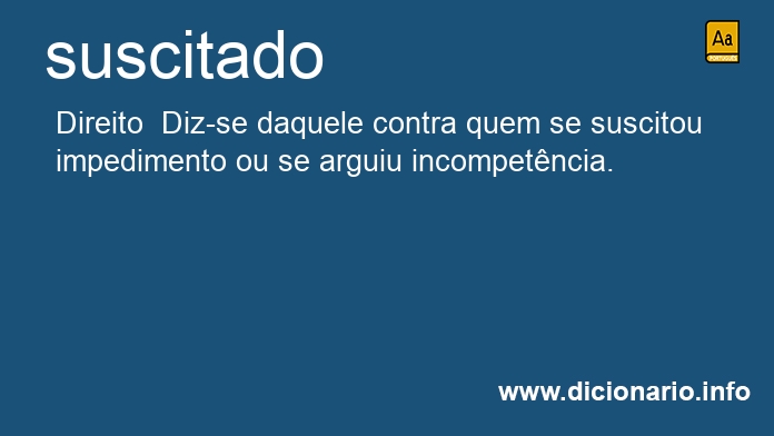 Significado de suscitados