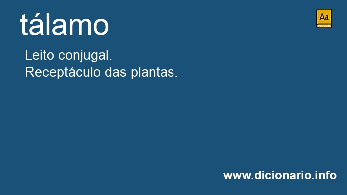 Significado de tlamo