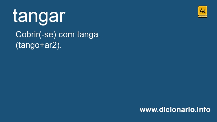 Significado de tangarei