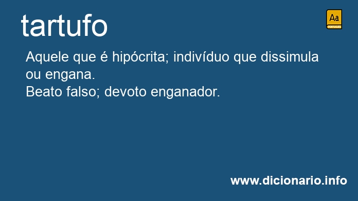 Significado de tartufos