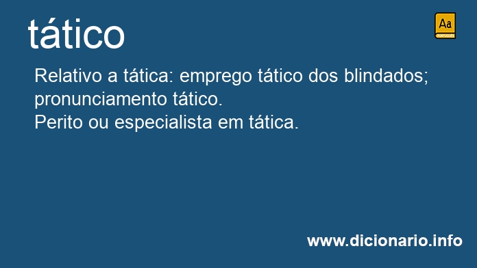 Significado de ttico