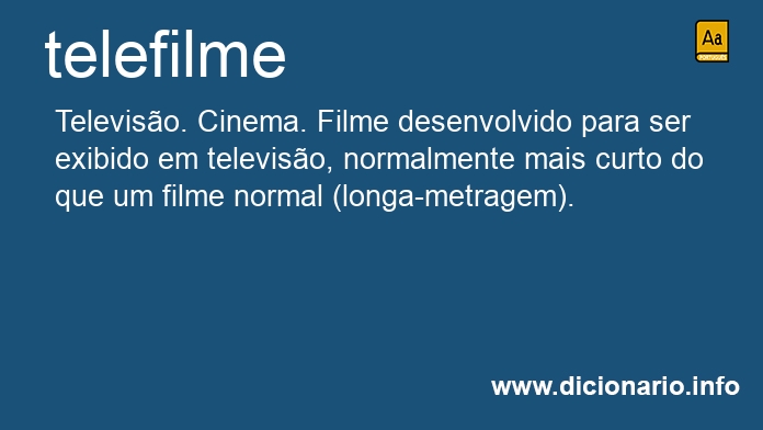 Significado de telefilmes