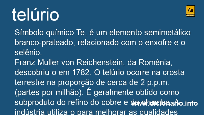 Significado de telria