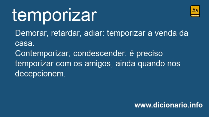 Significado de temporizavas