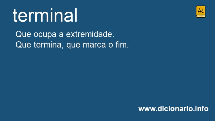 Significado de terminal