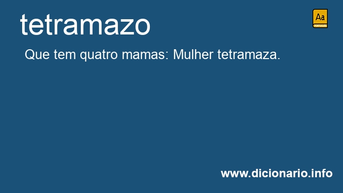 Significado de tetramazo