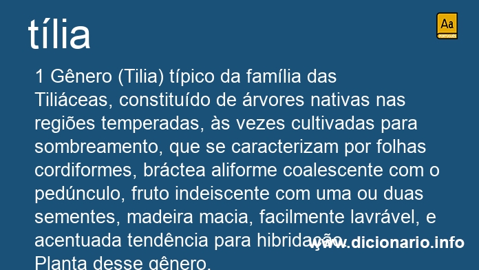 Significado de tlia