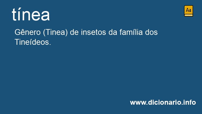 Significado de tnea