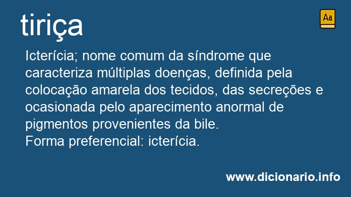 Significado de tiria