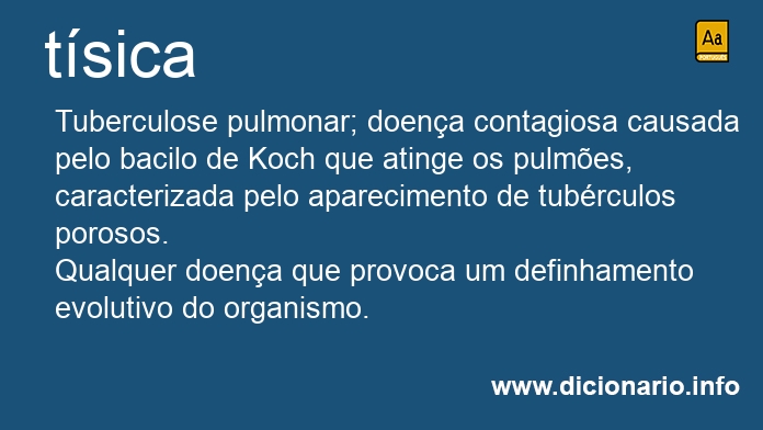 Significado de tsica