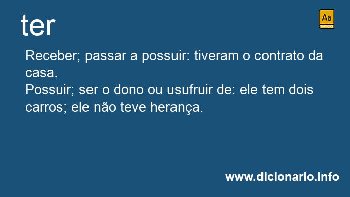 Significado de tivessem