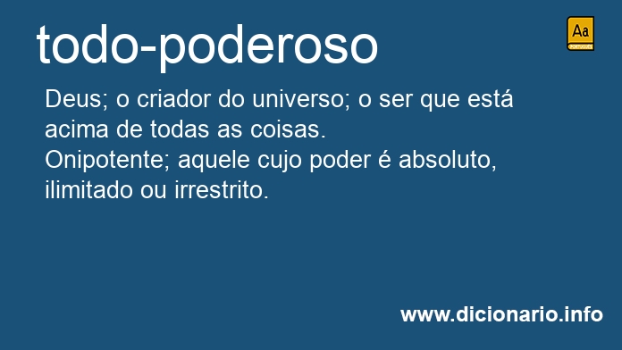 Significado de todo-poderoso