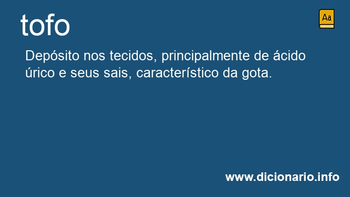 Significado de tofos