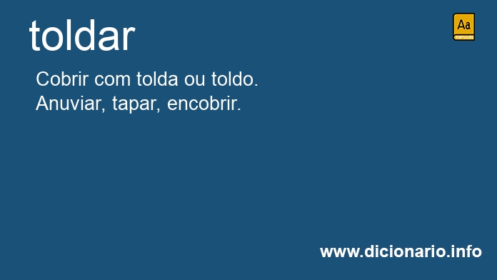 Significado de toldavas