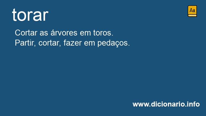 Significado de toraste