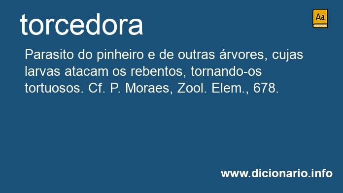 Significado de torcedora