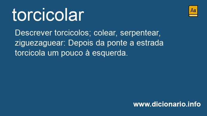 Significado de torcicolar