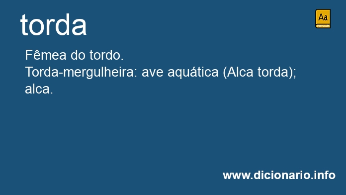 Significado de torda