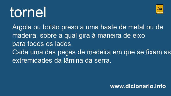 Significado de tornis
