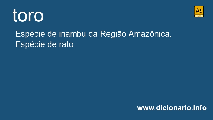Significado de toros