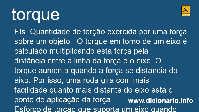 Significado de torque