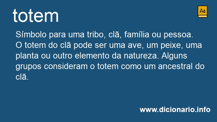 Significado de totem