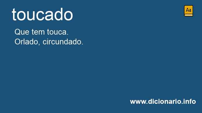 Significado de toucado