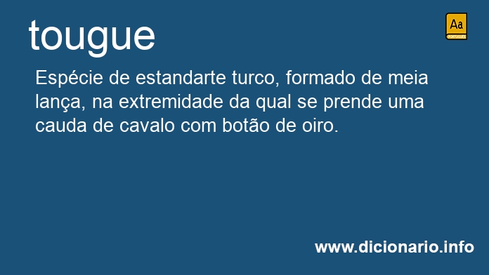 Significado de tougue