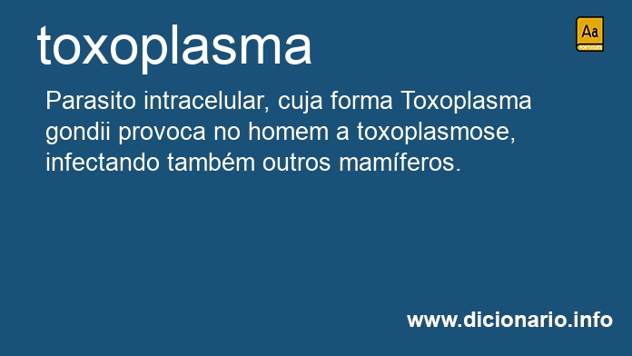 Significado de toxoplasma
