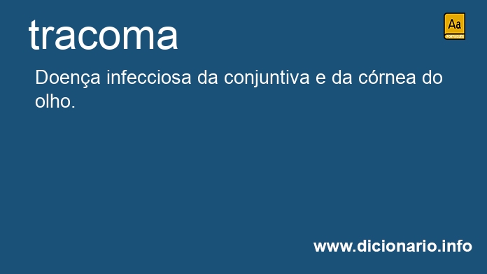 Significado de tracoma