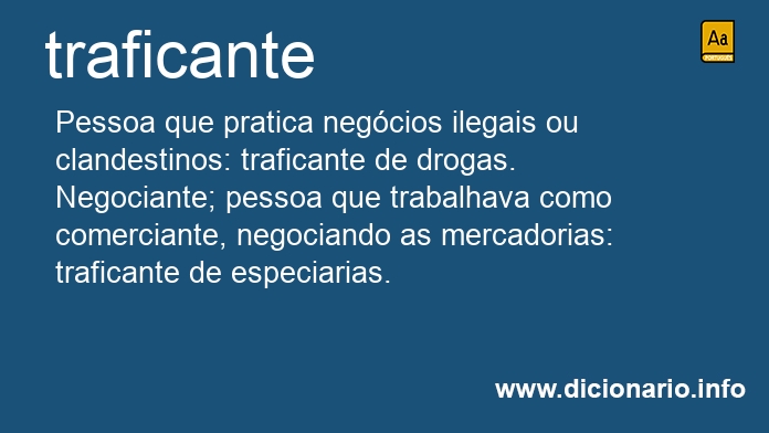 Significado de traficantes