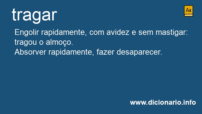 Significado de tragveis