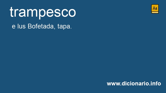 Significado de trampesco