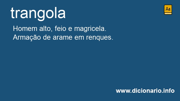 Significado de trangola
