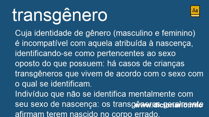 Significado de transgnera