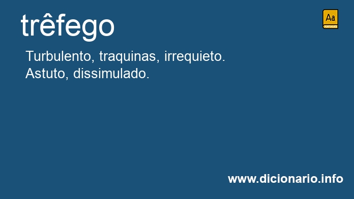 Significado de trfegos