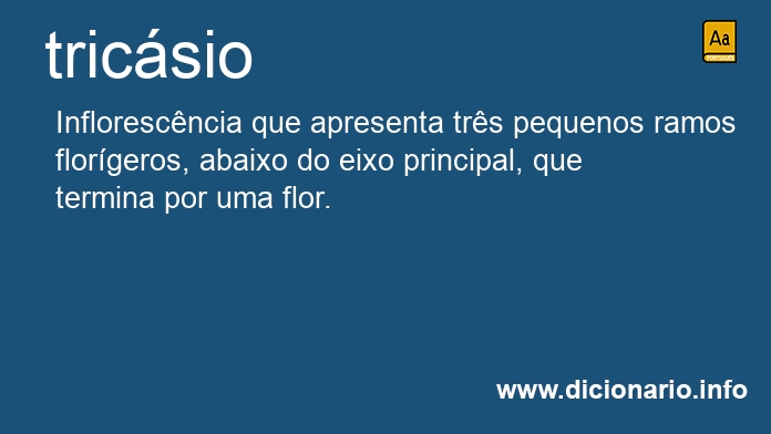 Significado de tricsio