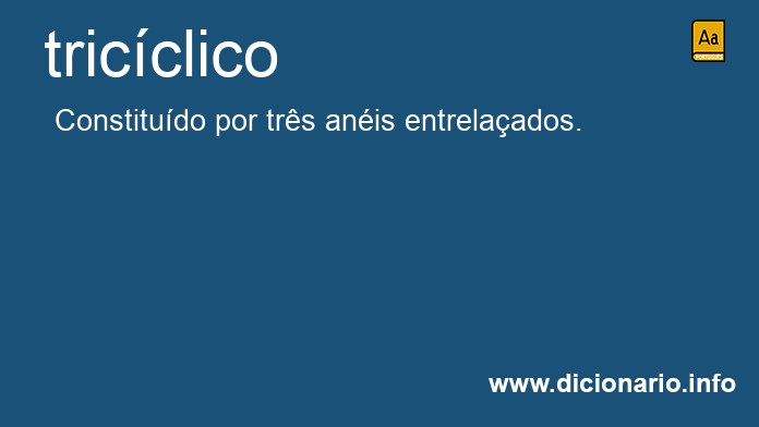 Significado de tricclico