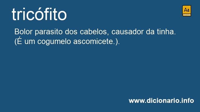 Significado de tricfito