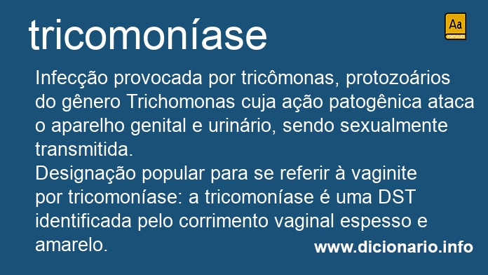 Significado de tricomonase