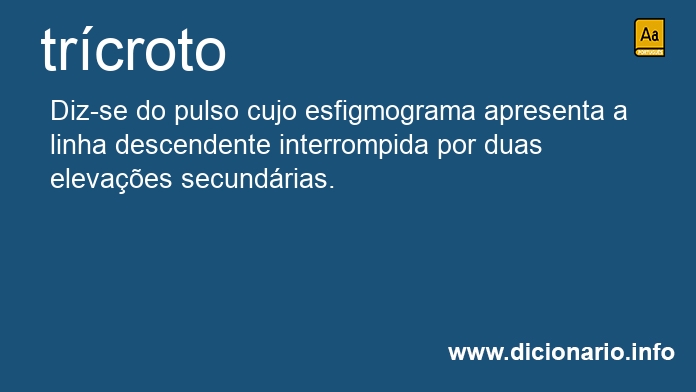 Significado de trcroto