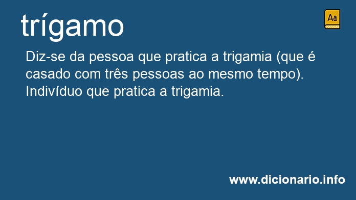 Significado de trgamo