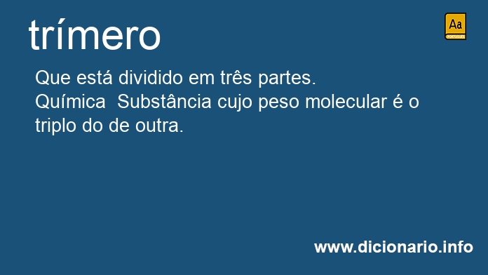 Significado de trmera