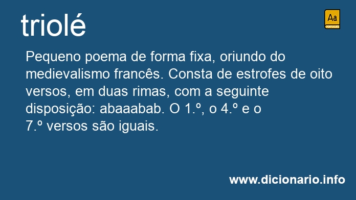 Significado de triol