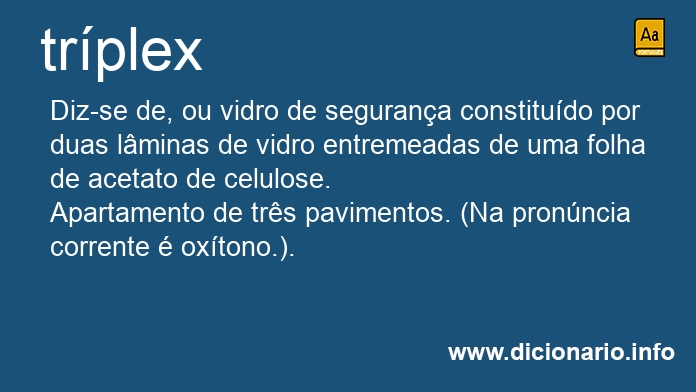 Significado de trplex
