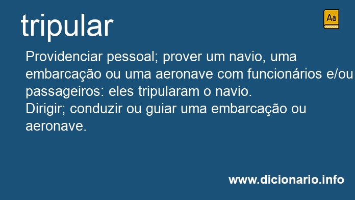 Significado de tripulemos