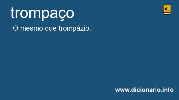 Significado de trompaos