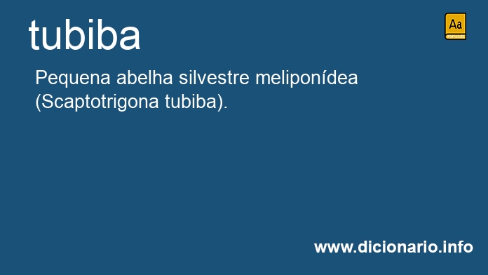 Significado de tubiba