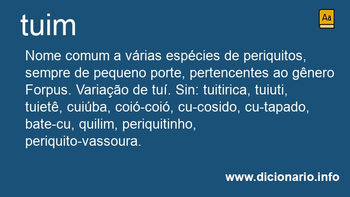 Significado de tuins